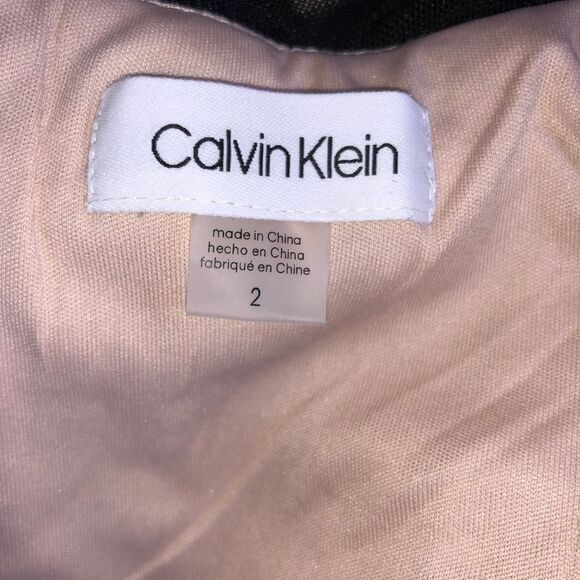 Calvin Klein Women's Embellished Lace Sheath Dress - Picture 7 of 8